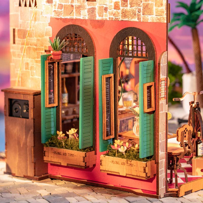 Puzzle 3D, Casuta DIY, Cheers Bar & Dining, 312 piese [17]