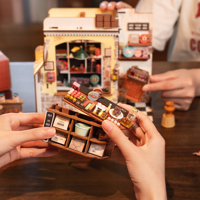 Puzzle 3D, Casuta DIY, Henry’s Chocolate, 330 piese [3]