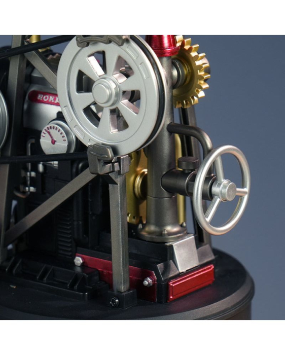 Puzzle 3D mecanic, din metal si plastic, Sonda de petrol Da Vinci, 127 piese [5]