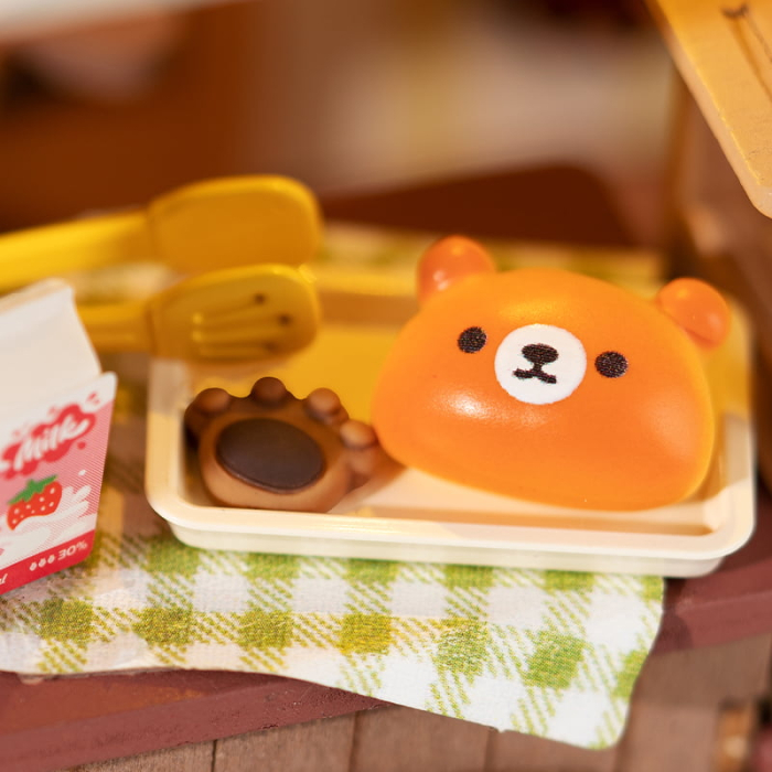Puzzle 3D, Brutaria lui Teddy, Lemn, Rolife, 67 piese [3]