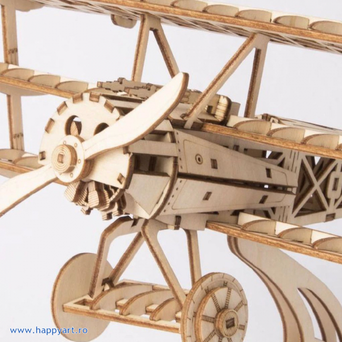 Puzzle 3D, Avion, lemn, 145 piese, TG301 [3]