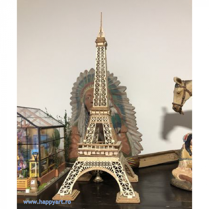 Puzzle 3D, Turnul Eiffel, lemn, 121 piese, TG501 [11]