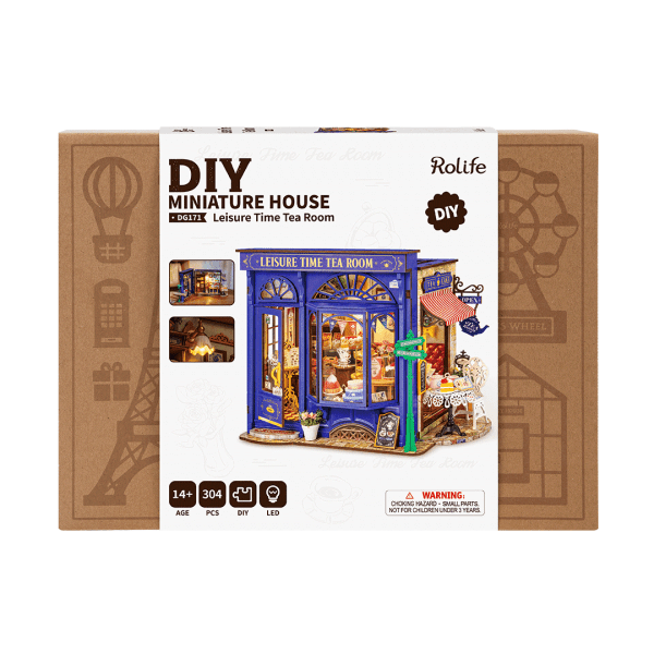Casuta DIY, Leisure Time Tea Room, 304 piese [9]