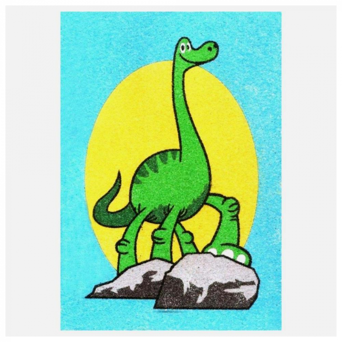 Pictura cu nisip colorat Bunul dinozaur – Arlo & Spot [3]