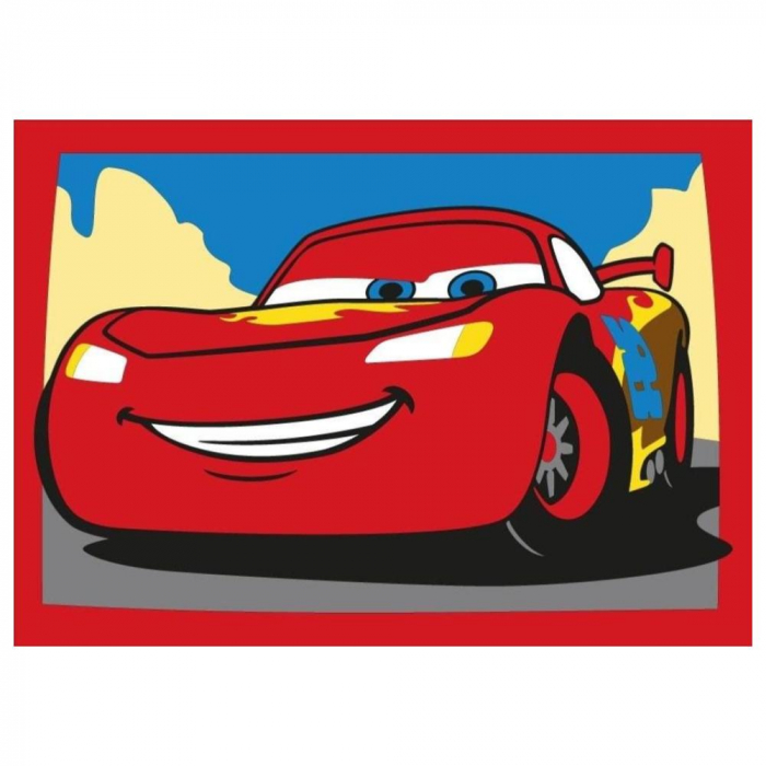 Pictura cu nisip colorat Cars 3 - Fulger McQueen & Jackson Storm [2]