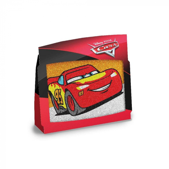 Pictura cu nisip colorat Cars - Fulger McQueen & Jackson Storm [3]