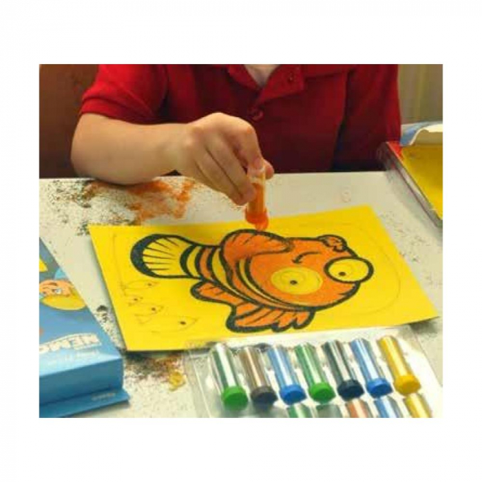Pictura cu nisip colorat Dori & Nemo & Squirt [8]