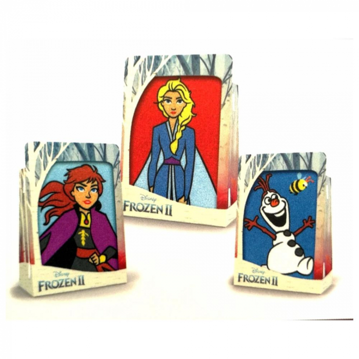 Pictura cu nisip colorat Frozen II – Elsa & Anna & Olaf [3]