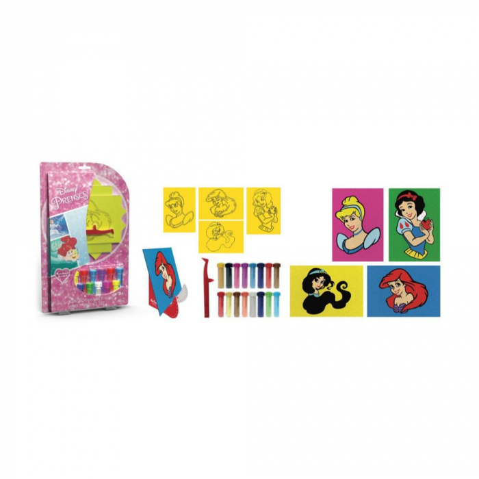 Printese Disney de colorat – Ariel, Cenusareasa, Alba ca Zapada [2]
