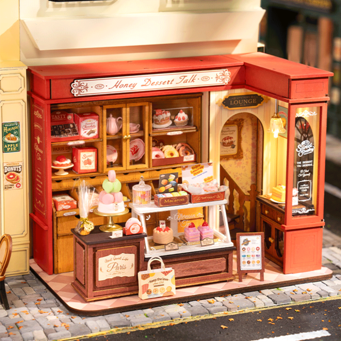Puzzle 3D, Casuta DIY, Honey Dessert Talk, 242 piese [2]