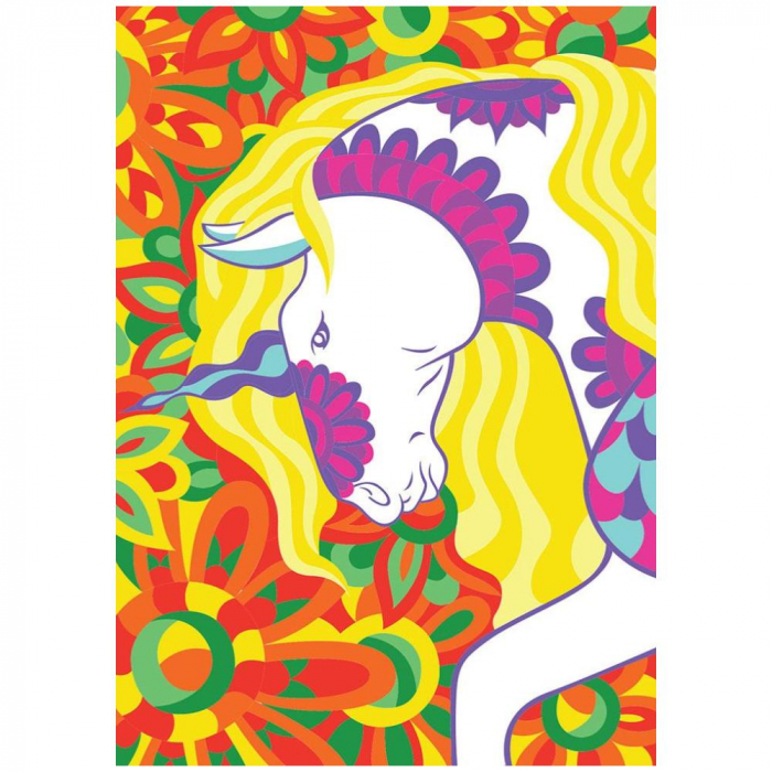 Pictura cu nisip colorat Unicorn [3]