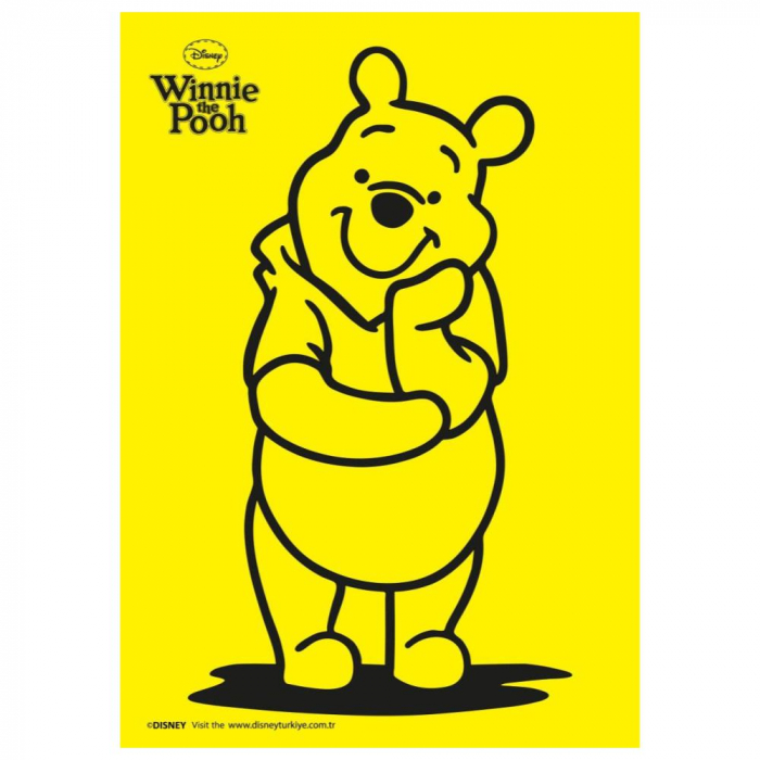 Pictura cu nisip colorat Winnie The Pooh & Piglet & Tigger & Eeyore [2]