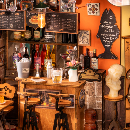 Puzzle 3D, Casuta DIY, Cheers Bar & Dining, 312 piese [4]