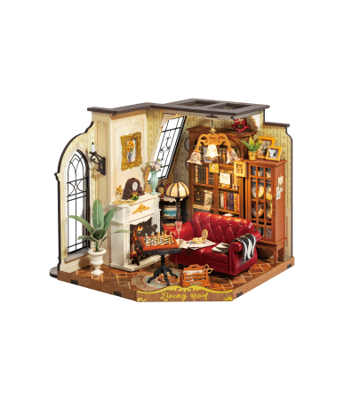 CASUTE DIY - Puzzle 3D, Casuta DIY, Catherine’s Living Room, 284 piese