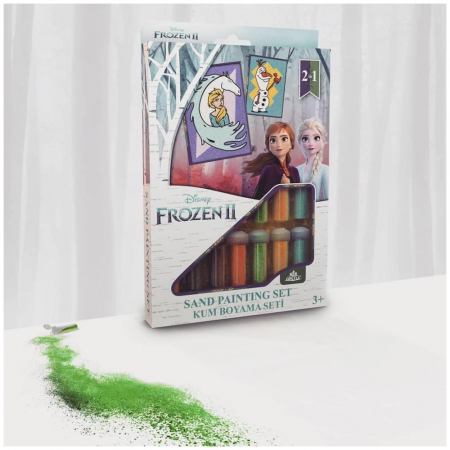 Pictura cu nisip colorat Frozen II - Elsa & Olaf [1]