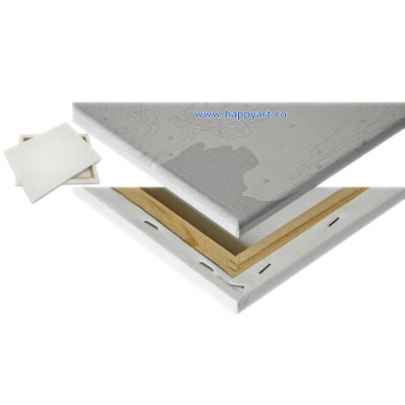 Kit pictura pe numere Orhidee Zen, cu sasiu, 30x40 cm, 24 culoriKit pictura pe numere Orhidee Zen, cu sasiu, 30x40 cm, 24 culori [4]