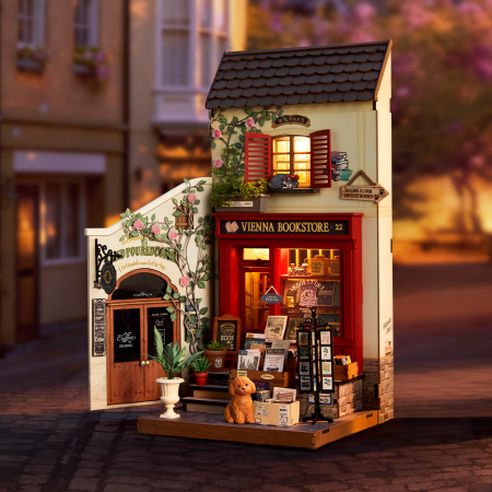 Puzzle 3D, Casuta DIY, Vienan Bookstore, 290 piese [3]