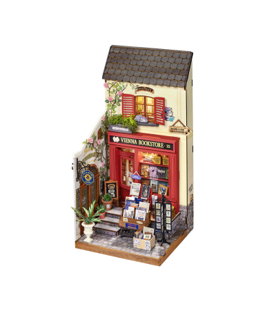 CASUTE DIY - Puzzle 3D, Casuta DIY, Vienan Bookstore, 290 piese