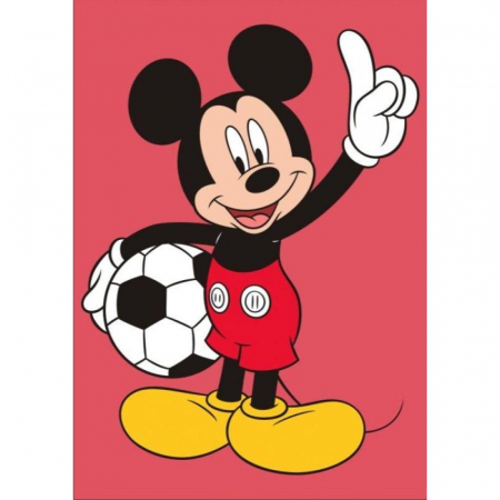 Pictura cu nisip colorat Mickey Mouse Fotbalist [0]