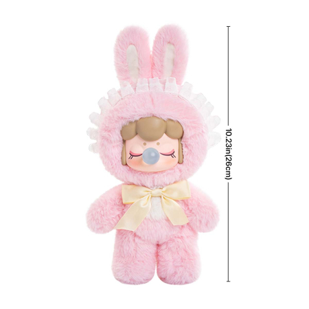 Papusa de plus Shining Bunny, set surpriza, 26cm, vinil, pastel [4]