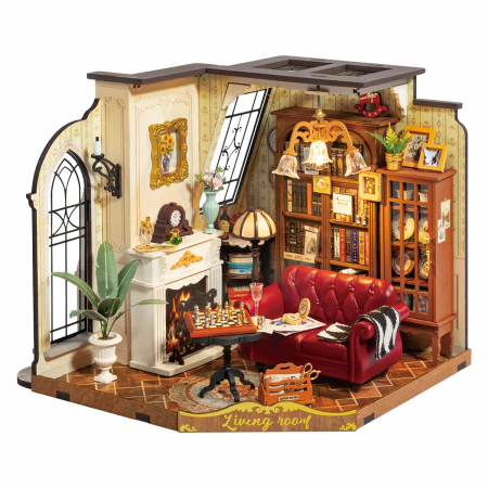 Puzzle 3D, Casuta DIY, Catherine’s Living Room, 284 piese [0]