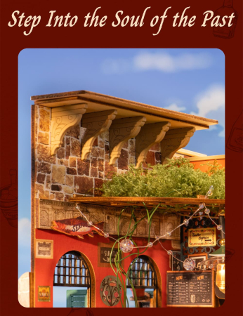 Puzzle 3D, Casuta DIY, Cheers Bar & Dining, 312 piese [11]