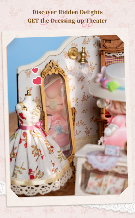Puzzle 3D, Casuta DIY, Elsa’s Tailoring, 266 piese [6]
