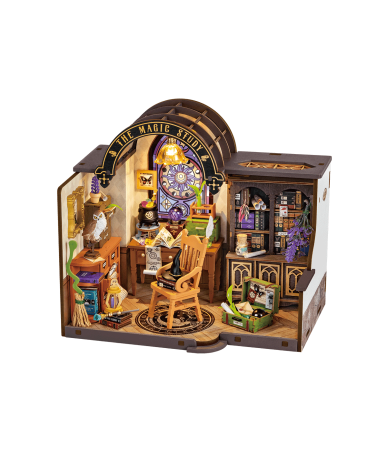 CASUTE DIY - Puzzle 3D, Casuta DIY, The Magic Study, 267 piese