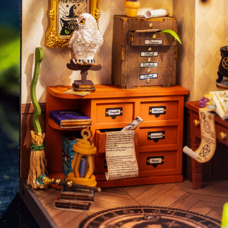 Puzzle 3D, Casuta DIY, The Magic Study, 267 piese [3]