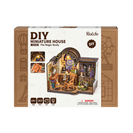 Puzzle 3D, Casuta DIY, The Magic Study, 267 piese [7]
