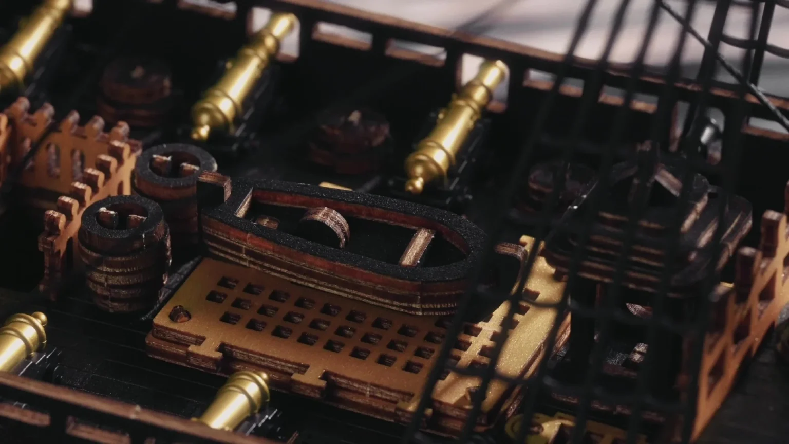 Puzzle 3D, din lemn, Corabia Calut de Mare, 603 piese [7]