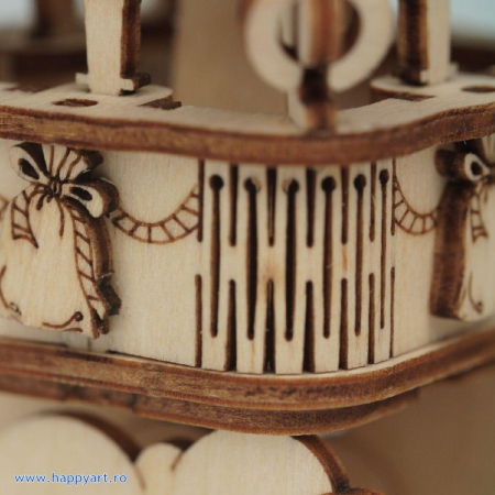 Puzzle 3D, Gramofon, lemn, 122 piese, TG408 [7]