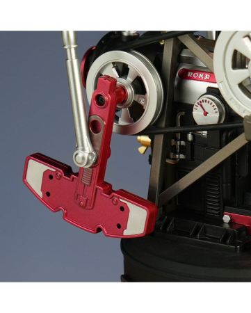 Puzzle 3D mecanic, din metal si plastic, Sonda de petrol Da Vinci, 127 piese [3]