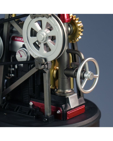 Puzzle 3D mecanic, din metal si plastic, Sonda de petrol Da Vinci, 127 piese [4]