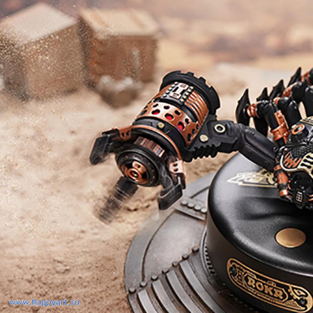 Puzzle 3D, mecanic, Imparatul Scorpion, plastic si metal, 123 piese, MI04 [6]