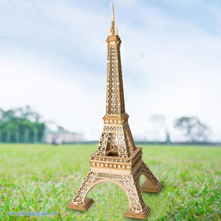 Puzzle 3D, Turnul Eiffel, lemn, 121 piese, TG501 [1]