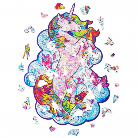 Puzzle lemn, Unicorn, Unidragon [2]