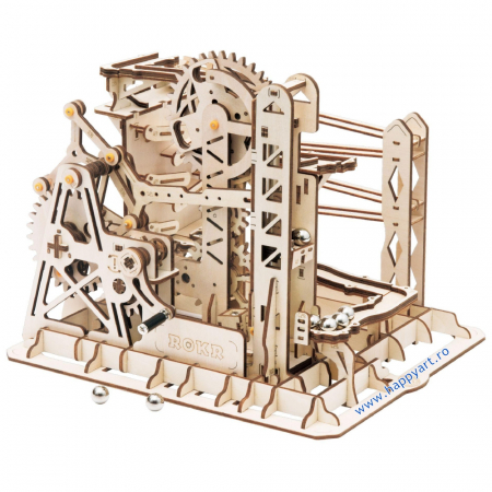 Puzzle mecanic 3D, Marble Explorer, lemn, 260 piese, LG503 [0]