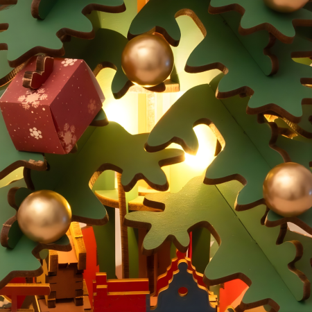 Puzzle 3D mecanic, muzical, BRAD, lemn, 319 piese [6]