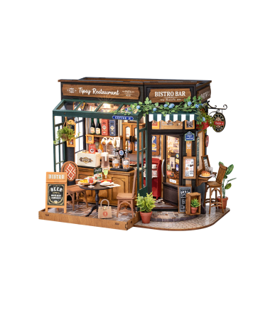 CASUTE DIY - Puzzle 3D, Casuta DIY, Tipsy Restaurant, 296 piese