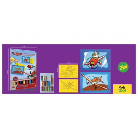 Pictura cu nisip colorat Avioane – Dusty Crophopper & El Chupacabra [1]