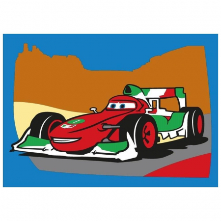 Pictura cu nisip colorat Cars - Fulger McQueen & Francesco Bernoulli [3]