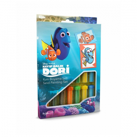 Pictura cu nisip colorat - Pictura cu nisip colorat Dory & Nemo