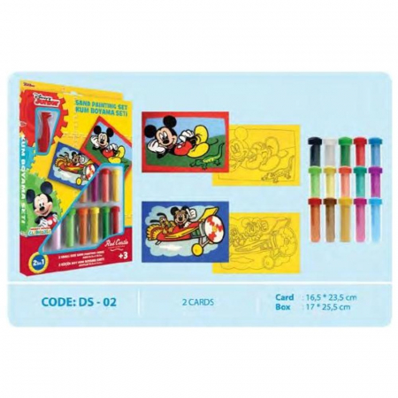 Pictura cu nisip colorat Mickey Mouse [1]