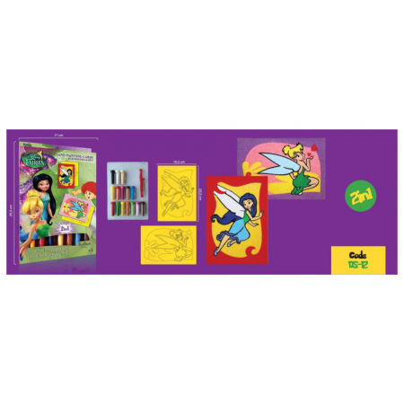 Pictura cu nisip colorat Tinker Bell & Silvermist [2]