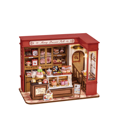 CASUTE DIY - Puzzle 3D, Casuta DIY, Honey Dessert Talk, 242 piese