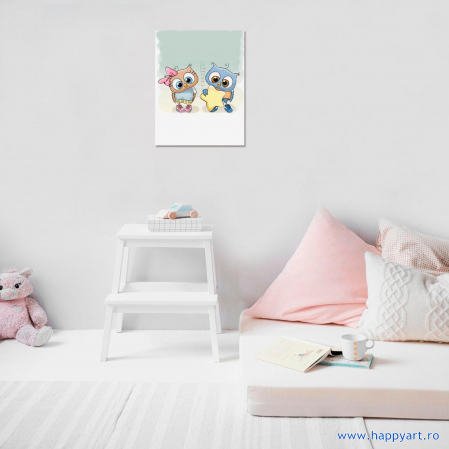 Set Goblen cu diamante, cu sasiu, Steluta in Dar, 20x30 cm, 19 culori [1]