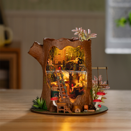 Puzzle 3D, Casuta DIY, Fairytale Tree House, 276 piese [2]