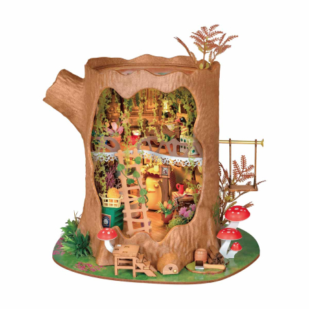 CASUTE DIY - Puzzle 3D, Casuta DIY, Fairytale Tree House, 276 piese