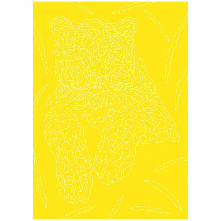 Pictura cu nisip colorat Tigru [3]